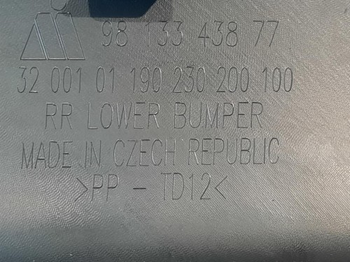 Spoiler Paraurti POST