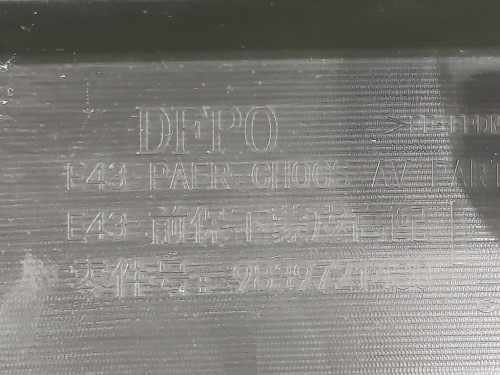 Spoiler Paraurti POST