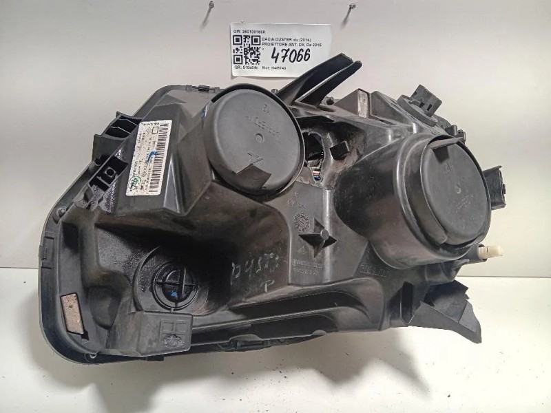 Proiettore ANT DX 260100156R ATTENZIONE AI DIFFETTI Dacia Duster I 2014
