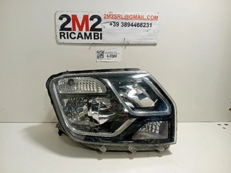 Proiettore ANT DX 260100156R ATTENZIONE AI DIFFETTI Dacia Duster I 2014