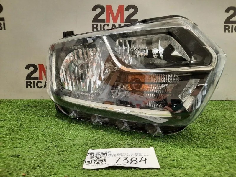 Proiettore ANT DX ATTACCHI ROTTI 260101133R Dacia Duster II 2018 Proiettore ANT DX ATTACCHI ROTTI 260101133R Dacia Duster II 2018