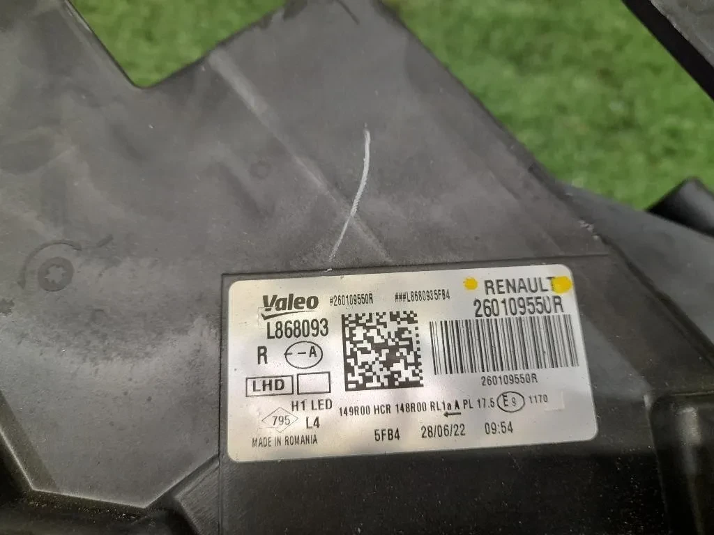 Proiettore ANT DX 260109550R Dacia Duster II 2021