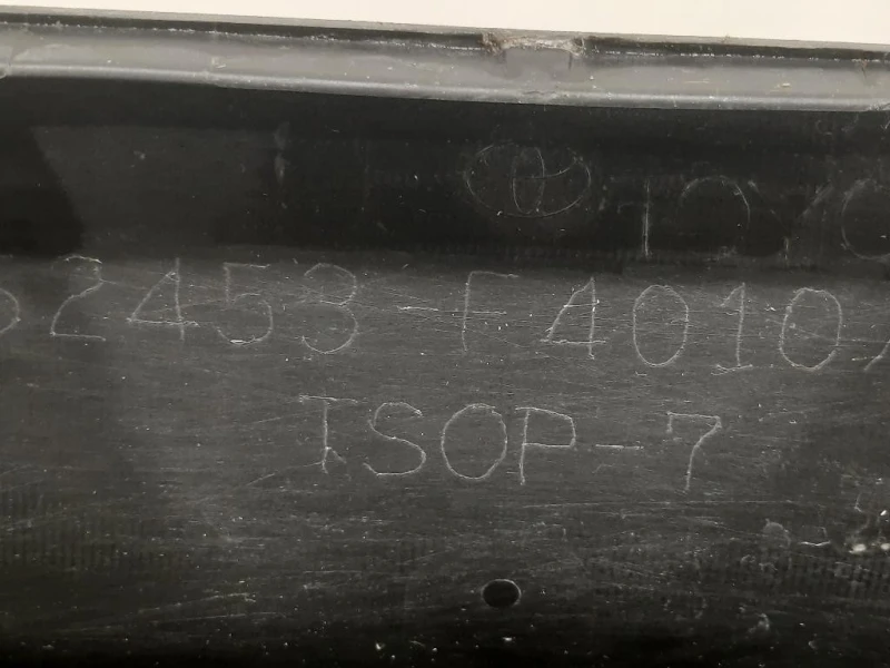 Spoiler Paraurti POST 52453-F4010 Toyota C-HR I 2016