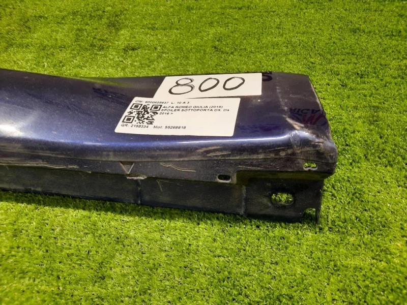 Spoiler Sottoporta DX 156107772 Alfa Romeo Giulia 2016