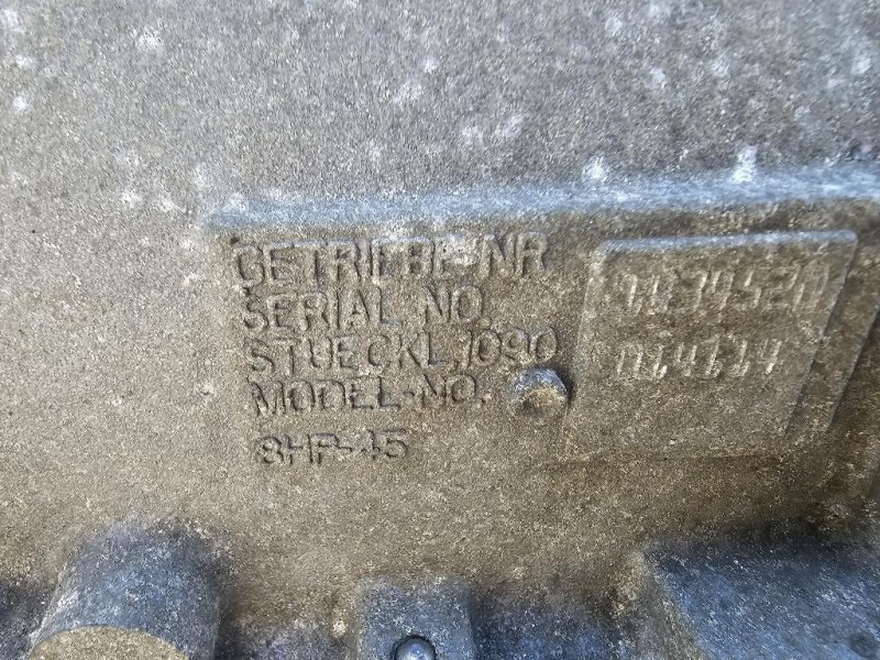 Cambio GA8H945Z 8 MARCE AUOMATICO Bmw Serie 1 F20 Berlina 2012