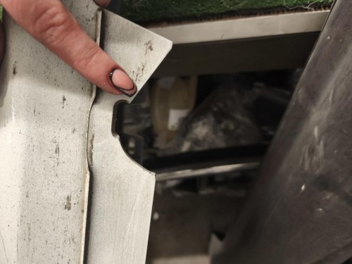 Spoiler Sottoporta DX