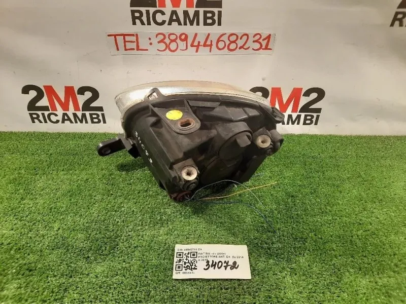 Proiettore ANT DX 45540711 DX Fiat 500 II 2008
