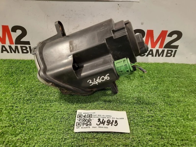 Proiettore ANT DX 45520711 DX Fiat 500 II 2008