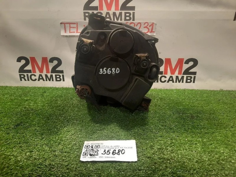 Proiettore ANT DX 45540748 DX Fiat 500 II 2008