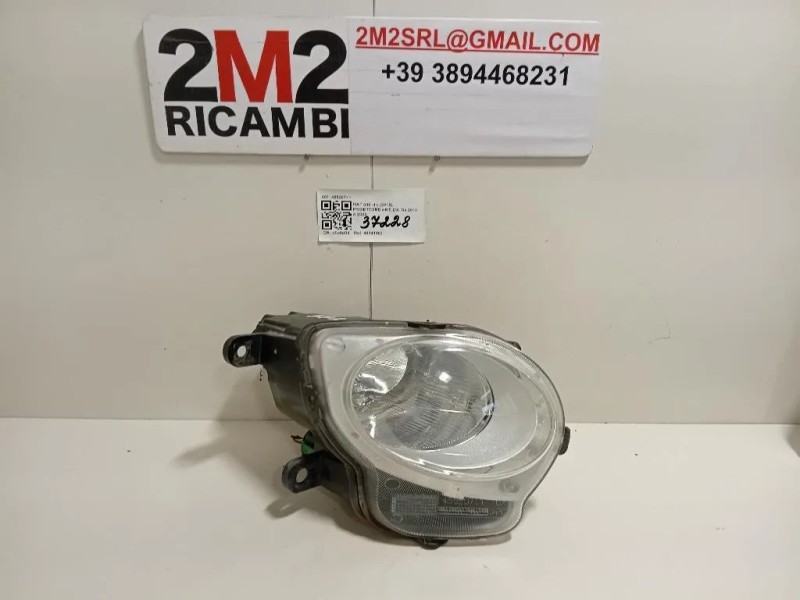 Proiettore ANT DX 45520711 Fiat 500 II 2015