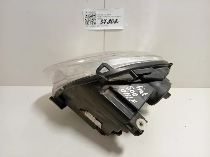 Proiettore ANT DX 45540748 Fiat 500 II 2015