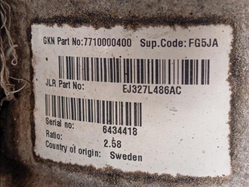 Differenziale ANT EJ327L486AC Jaguar E-pace 2017