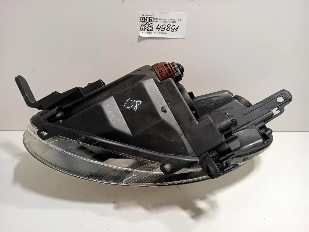 Proiettore ANT DX 47520748 Fiat 500L 2013