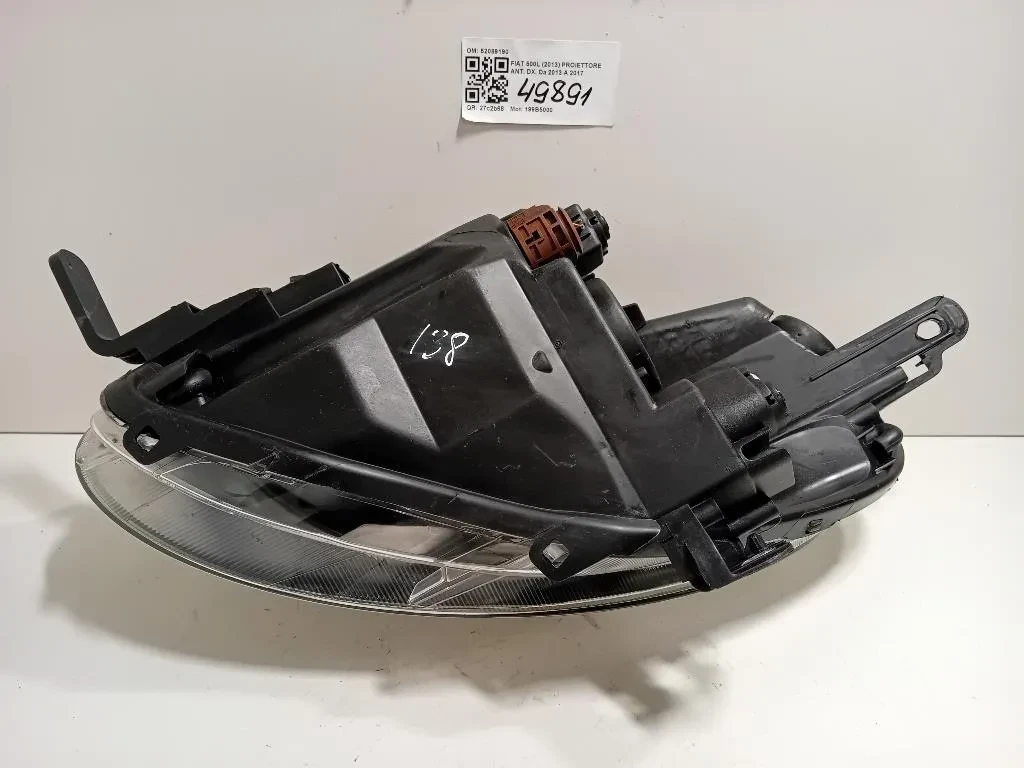 Proiettore ANT DX 47520748 Fiat 500L 2013