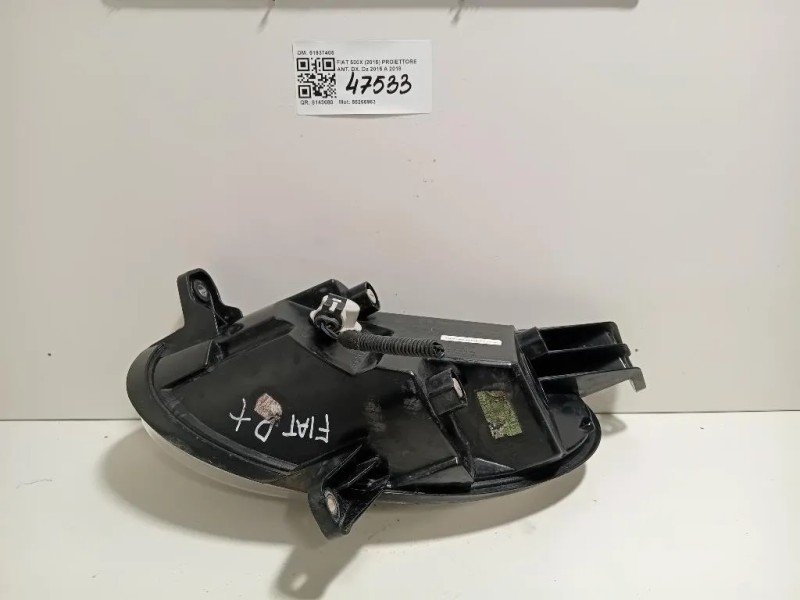Proiettore ANT DX 51937405 Fiat 500X 2015