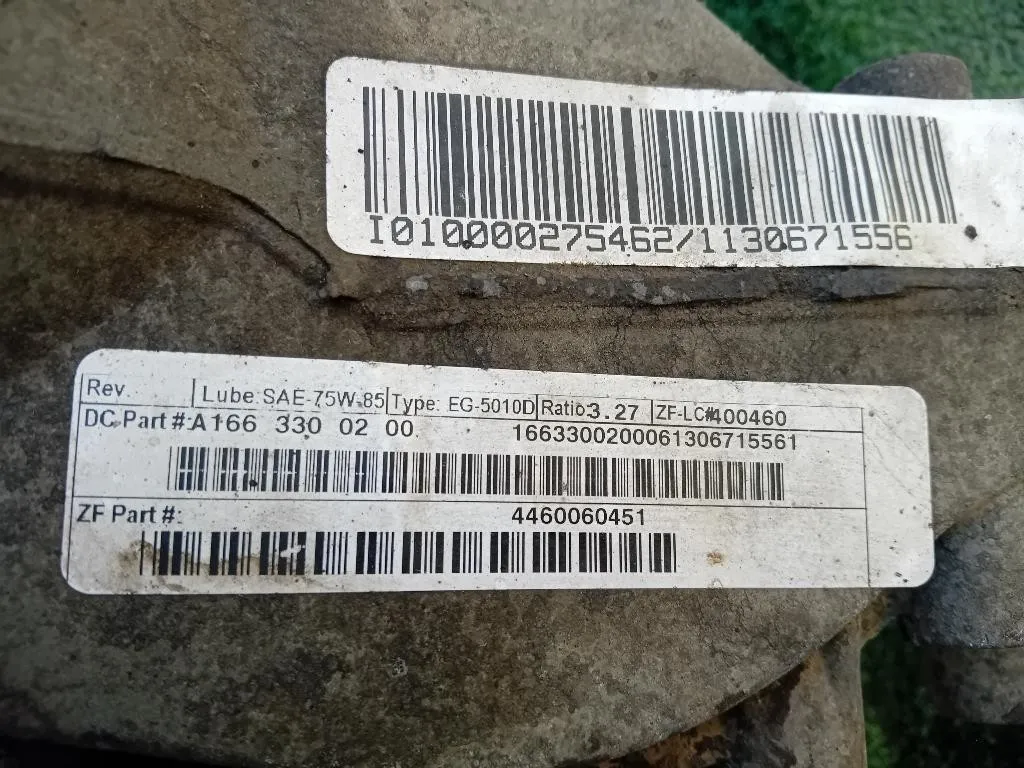 Differenziale ANT A1663301900 GLE ML W166 4460060451 Mercedes Classe ML W166 2012