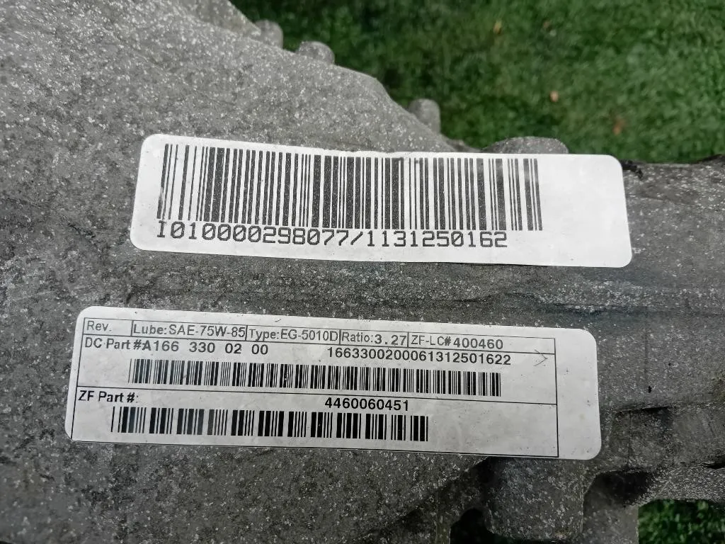 Differenziale ANT H210061 Mercedes Classe ML W166 2012