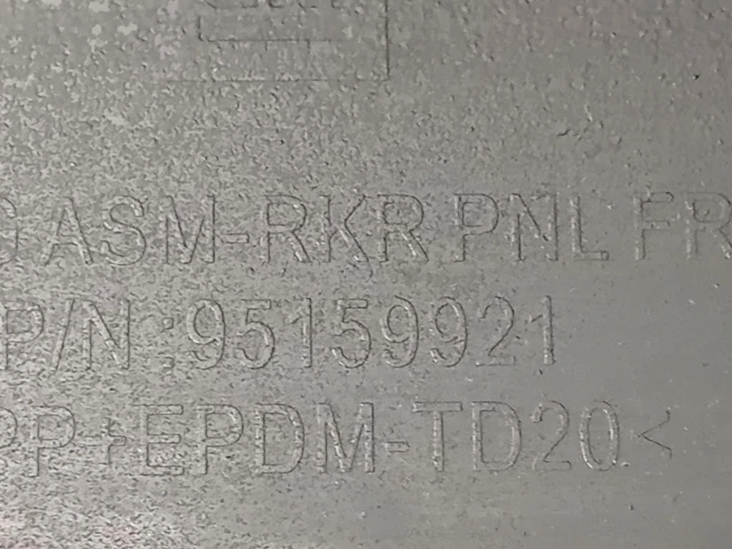 Spoiler Sottoporta DX 95159921 Opel Mokka 2013