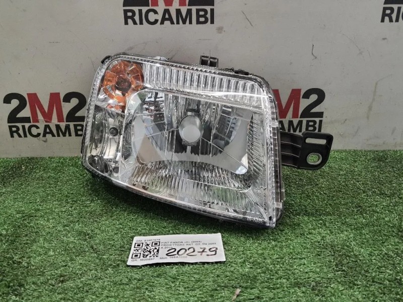 Proiettore ANT DX 51867675 Fiat Panda II 2004
