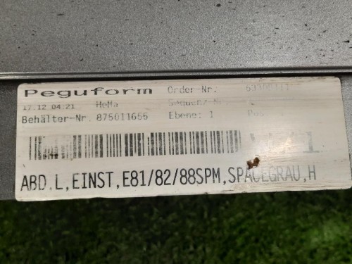 Spoiler Sottoporta SX