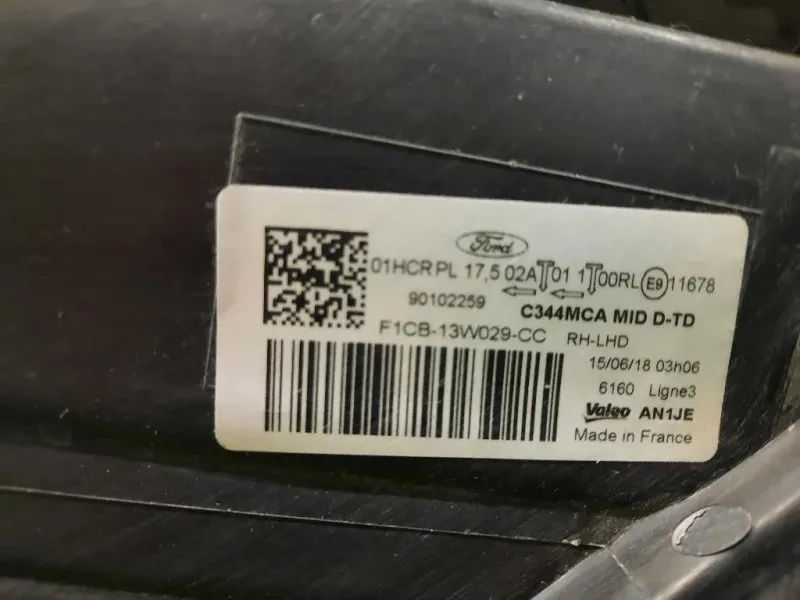 Proiettore ANT DX F1CB13W029CC Ford C-max III 2015