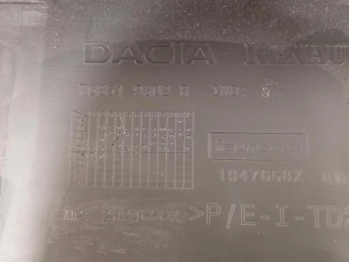 Spoiler Sottoporta SX 768519302R Dacia Duster II 2018