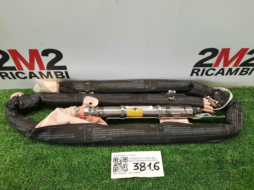 Air-bag A Tendina SX 9682751780 SX SINISTRA Citroen C5 III 2008