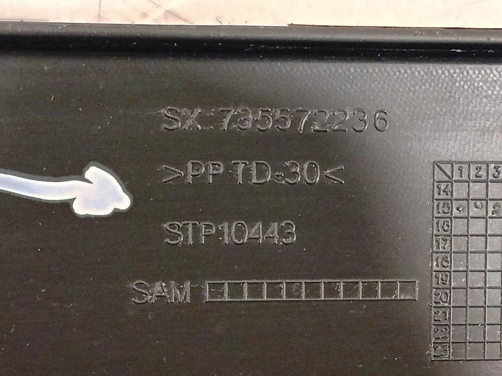 Spoiler Sottoporta SX 735572236 Fiat 500X 2015