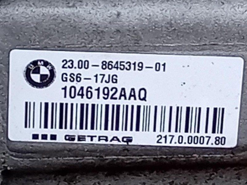 Cambio GS6-17JG 6 MARCE MANUALE Bmw Serie 1 F20 Berlina 2015