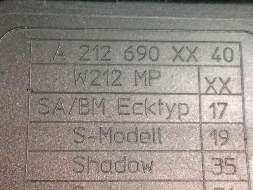 Spoiler Sottoporta SX