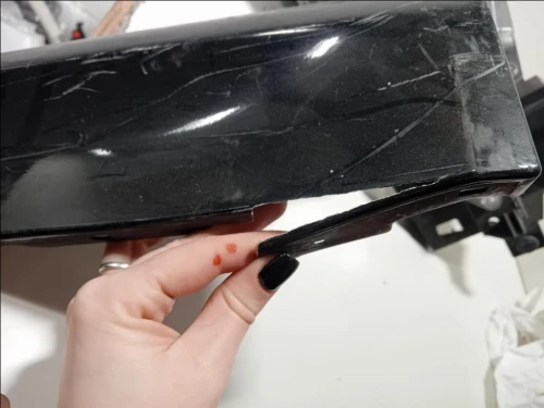 Spoiler Sottoporta SX A 1716980154 Mercedes Classe SLK R171 2008