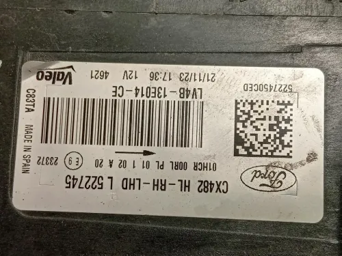 Proiettore ANT DX LV4B13W029AF Ford KUGA III 2020