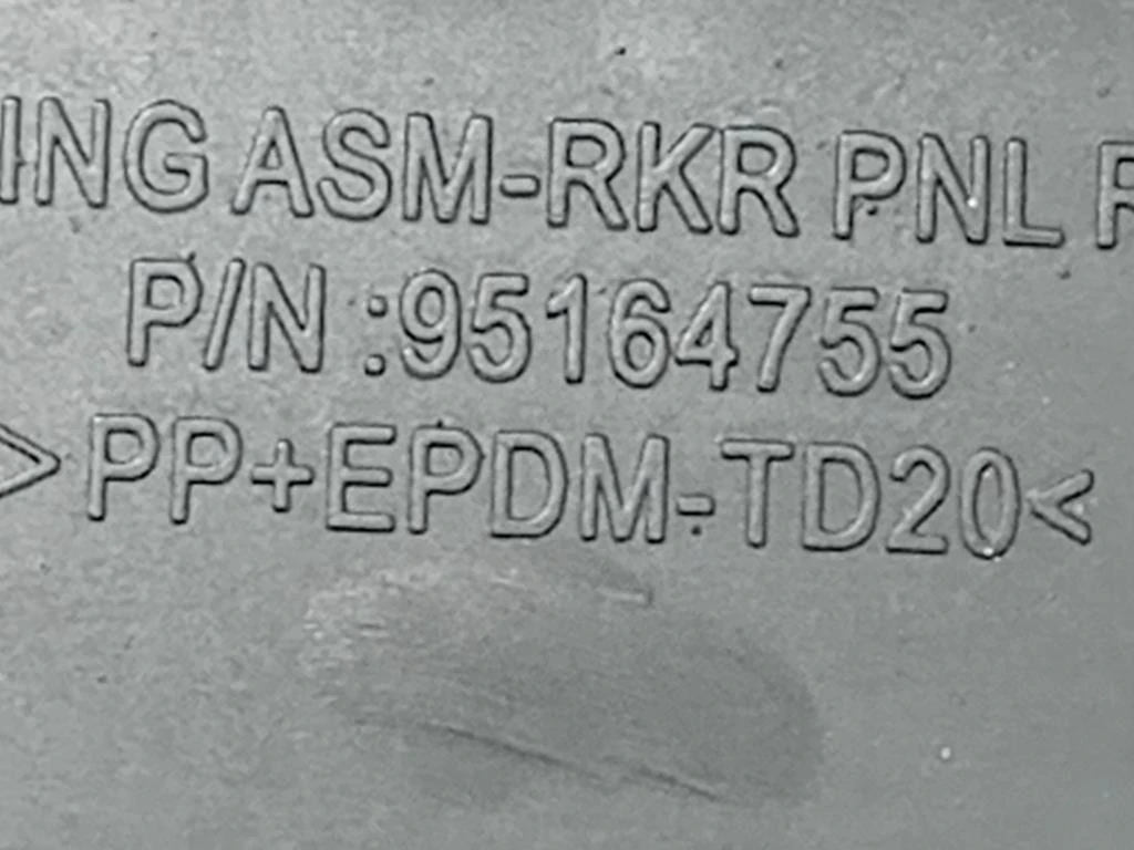 Spoiler Sottoporta SX 95164755 Opel Mokka 2013