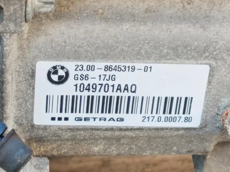 Cambio GS6-17DG 6 MARCE MANUALE Bmw Serie 1 F20 Berlina 2015