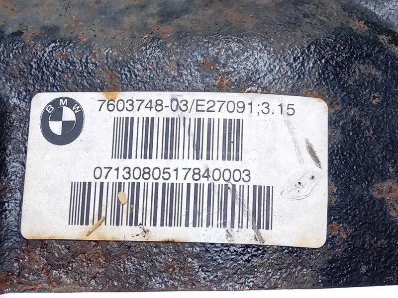 Differenziale POST 7603748-03 Bmw Serie 3 F31 Touring 2012