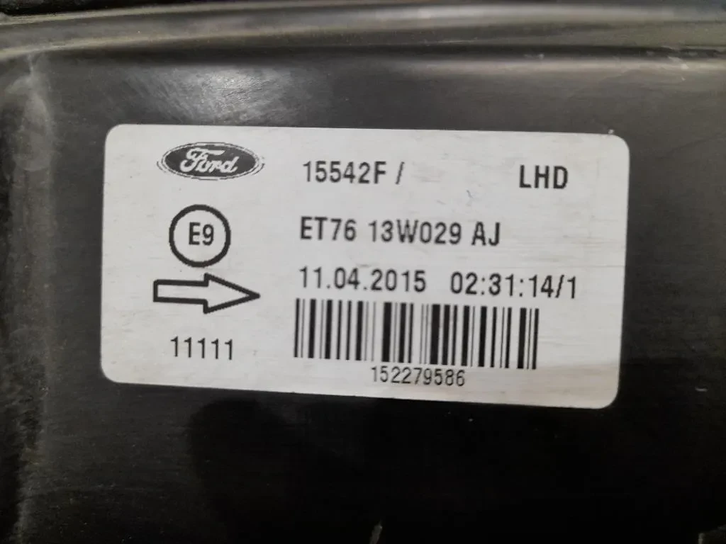 Proiettore ANT DX ET7613W029AJ Ford Transit Courier 2014