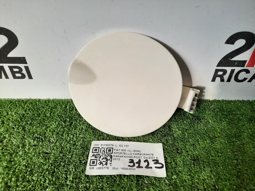 Sportello Carburante Parafango POST 51785379 Fiat 500 II 2008