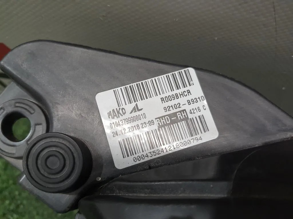 Proiettore ANT DX 92102B9310 Hyundai I10 II 2016