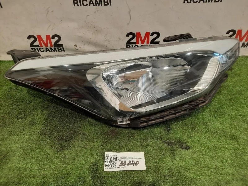 Proiettore ANT DX 92102-C8 Hyundai I20 I 2012