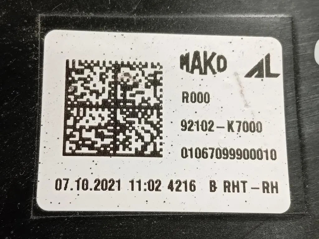 Proiettore ANT DX 92102-K7000 Hyundai I20 II 2018