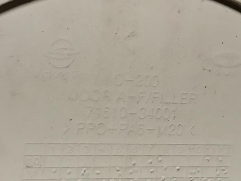 Sportello Carburante Parafango POST SX 71610-34001 Ssangyong Korando III 2011