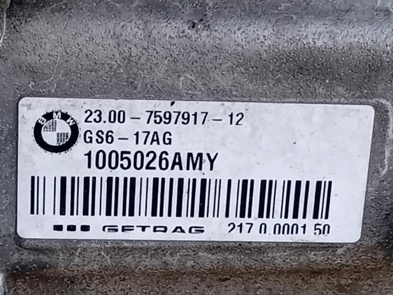 Cambio 6 MARCE MANUALE Bmw Serie 1 F20 Berlina 2015