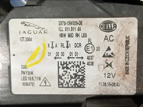 Proiettore ANT DX GX73-13W029-DE Jaguar XE 2015