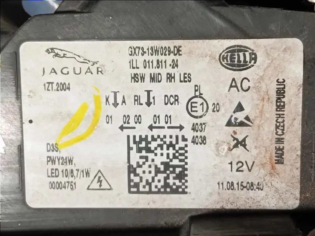 Proiettore ANT DX GX73-13W029-DE Jaguar XE 2015