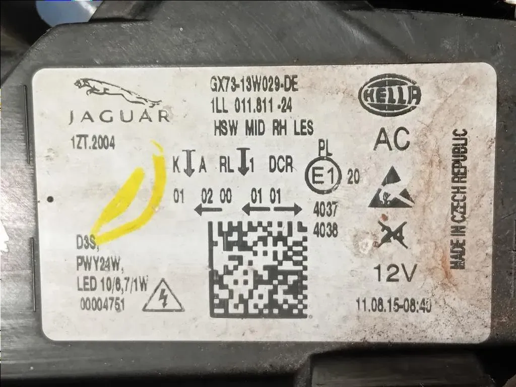 Proiettore ANT DX GX73-13W029-DE Jaguar XE 2015