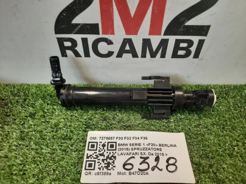 Spruzzatore Lavafari SX 7275657 F30 F32 F34 F36 Bmw Serie 1 F20 Berlina 2015