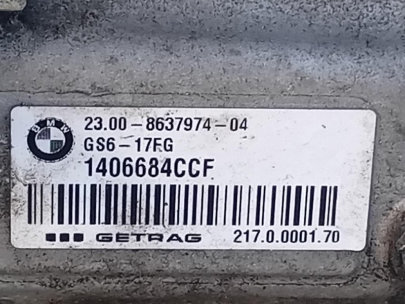 Cambio 6 MARCE MANUALE Bmw Serie 1 F20 Berlina 2015