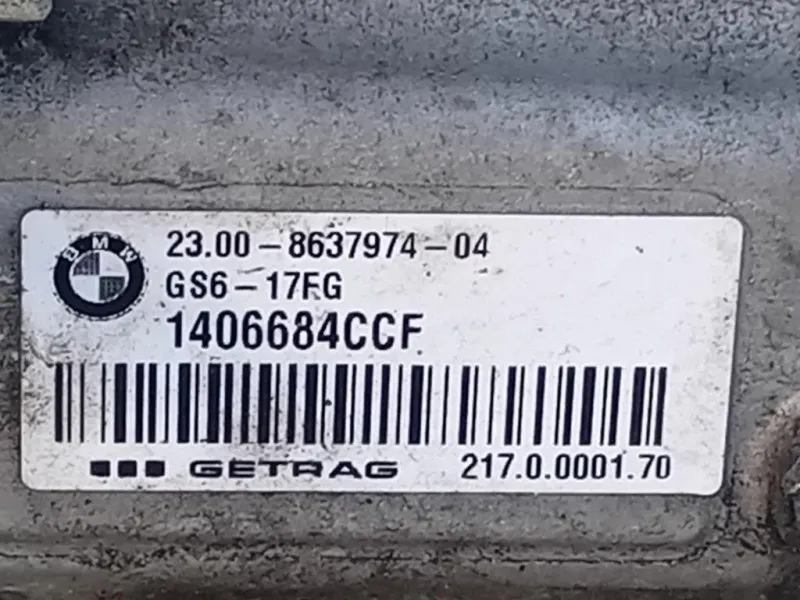 Cambio 6 MARCE MANUALE Bmw Serie 1 F20 Berlina 2015