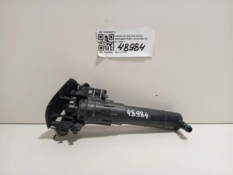 Spruzzatore Lavafari SX 95B955978 Porsche Macan I 2014