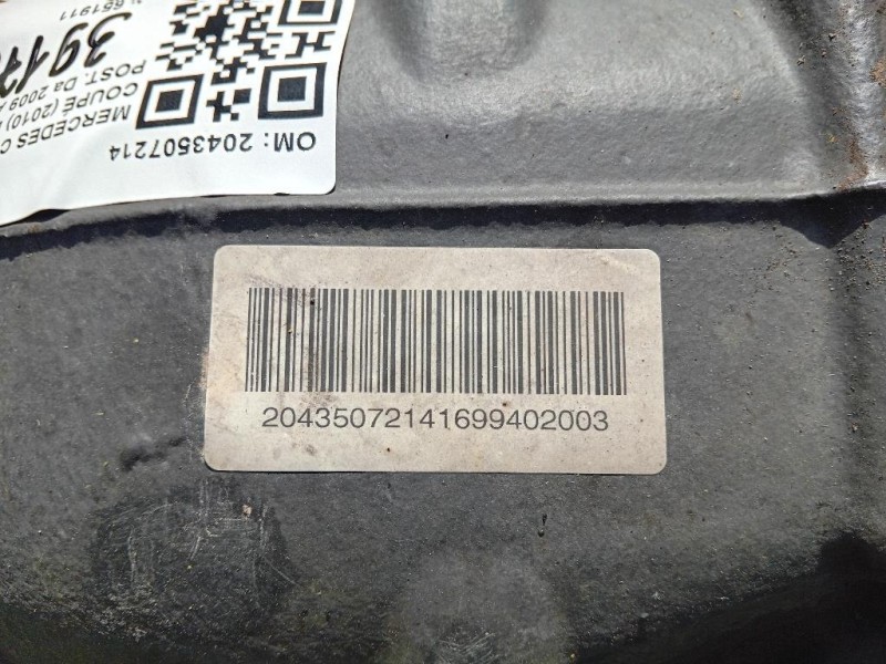 Differenziale POST 2043507214 Mercedes Classe E C207 Coupé 2010